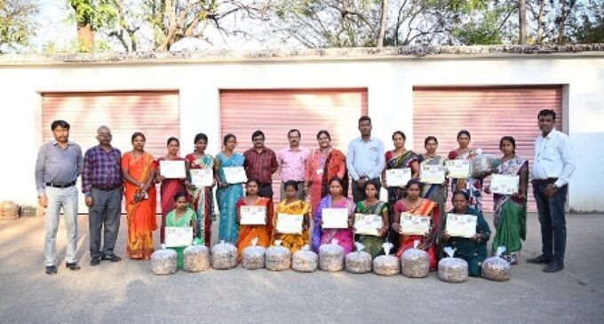 Playing an Enabler: SAIL, RSP trains 20 women of Teterkela Village of Nuagaon Block in Mushroom Cultivation