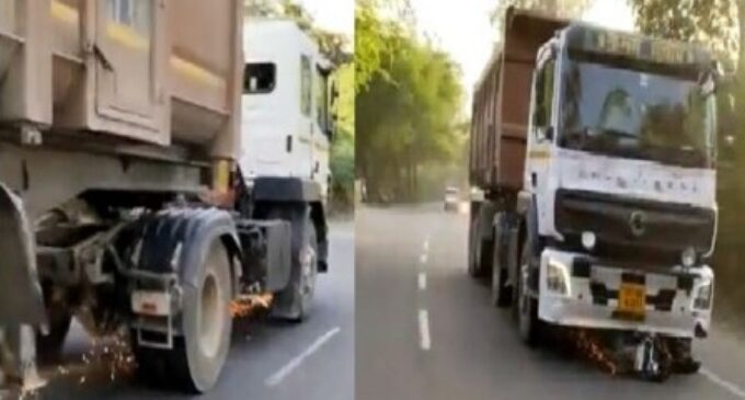 Uttar Pradesh: Man, grandson killed after truck drags scooty for 2 km in Mahoba