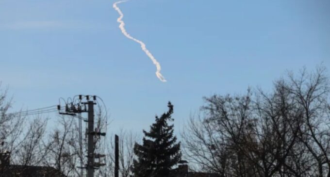 6 Russian balloons shot down over Kyiv, air alerts sounded
