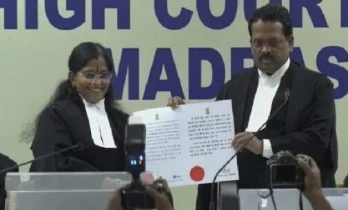 Victoria Gowri sworn in as Additional Judge of Madras HC