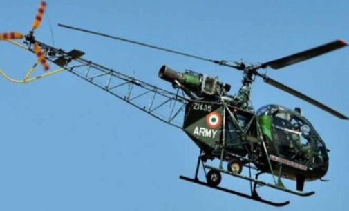 Indian Army Cheetah helicopter crashes in Arunachal Pradesh, pilots missing