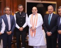 FICCI president Subhrakant Panda briefs Union home minister Amit Shah agenda for 2023-23