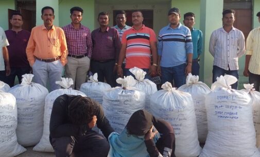 Excise Department seizes 364 KG of Ganja from house in Chitrakonda