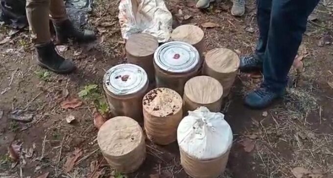 Maoist Explosive Dump Uncovered in Kusumput Jungle by Malkangiri Police