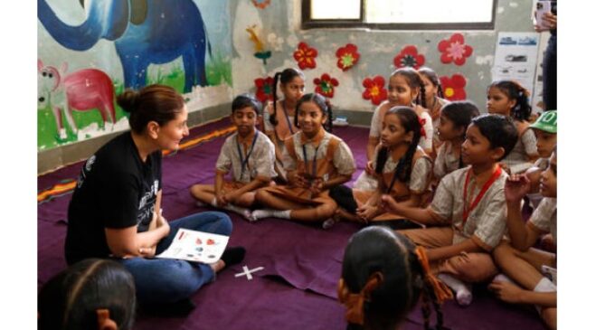 UNICEF India Celebrity Advocate Kareena Kapoor Khan  promotes reading and foundational learning for young children