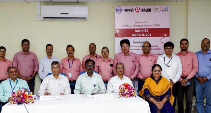 <strong>An Enviable Accomplishment: NALCO-BARC releases India’s first bauxite CRM</strong>