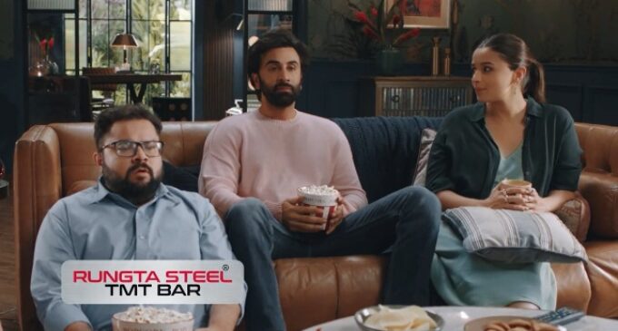 Rungta Steel’s new TV commercial featuring Alia Bhatt and Ranbir Kapoor takes Cricket and Resilience to the next level