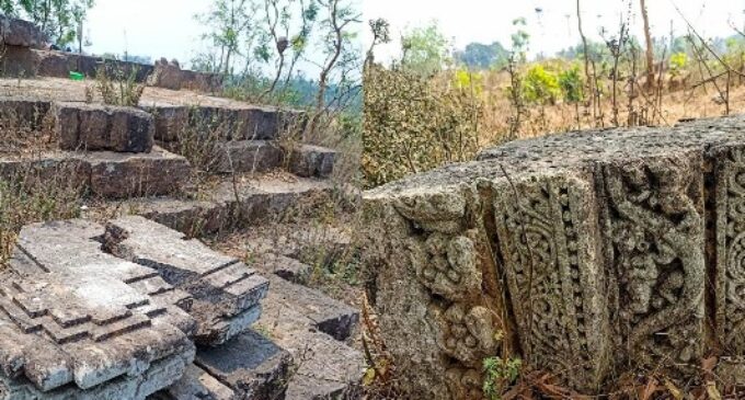 Early period remains of temple discovered near Odisha’s Chandikhole