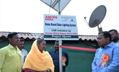 AM/NS India turns Sagasahi into a model solar village