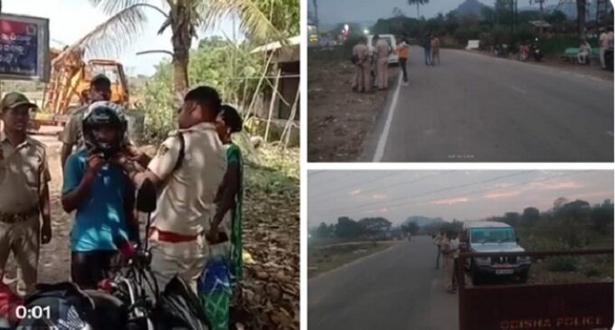 Malkangiri Police Cracks Down on Traffic Offenders with ‘No Tolerance Tuesday’ Enforcement Drive