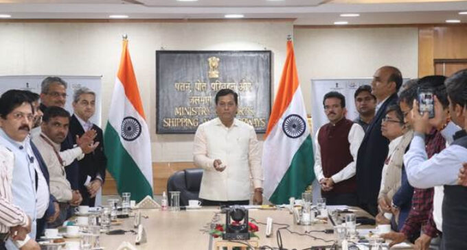 Shri Sarbananda Sonowal launches Sagar Setu Mobile App of National Logistics Portal Marine