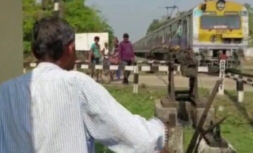 Alert train driver saves precious lives as level-crossing gateman falls asleep