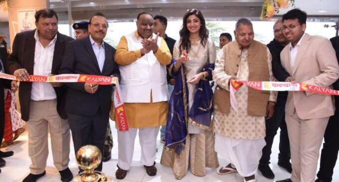 Bollywood star Shilpa Shetty Kundra inaugurates Kalyan Jewellers’ new showroom at Patia – Bhubaneswar