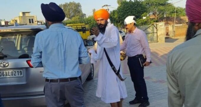 Khalistani preacher Amritpal Singh surrenders to Punjab police: Sources