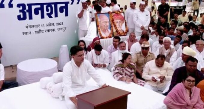 Movement against corruption will continue: Ex-Rajasthan deputy CM Sachin Pilot after ending fast