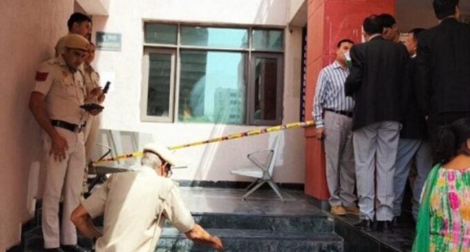 Woman shot at inside Saket court in Delhi, rushed to hospital