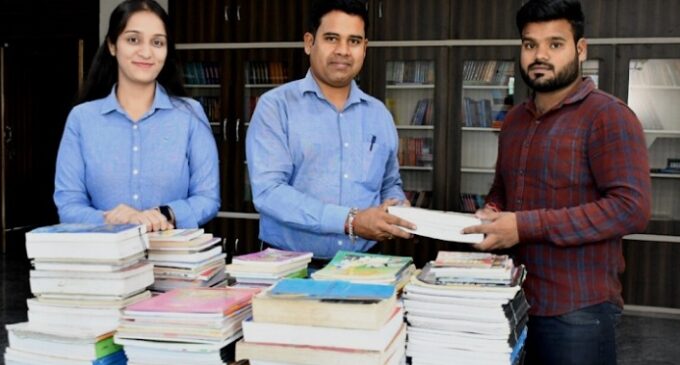 Vedanta Aluminium’s employees donate over 600 books to local children’s libraries