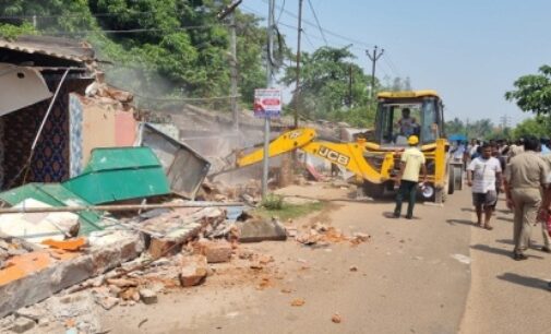 ନୟାପଲ୍ଲୀ ଜମି ଜବରଦଖଲ ମାମଲା, ଭଙ୍ଗା ହେଲା ମୁଖ୍ୟ ଅଭିଯୁକ୍ତ ରାଘବ ଜେନାର ଘର