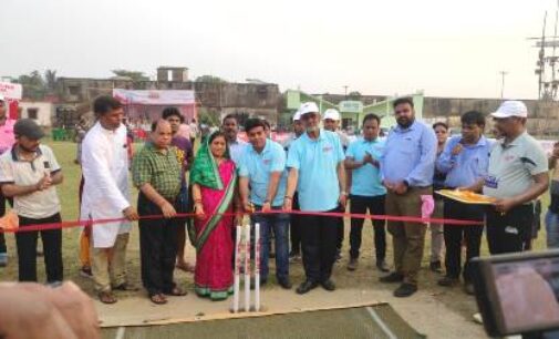 Udaan Inter Village Cricket Premier League organised by AM/NS India kicks off at Paradeepgarh