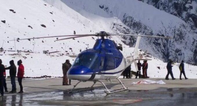 Uttarakhand govt official killed after being hit by helicopter blades in Kedarnath