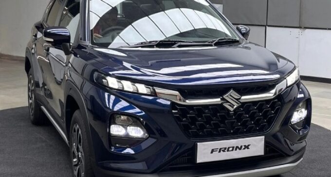 Maruti Suzuki drives in compact SUV Fronx at Rs 7.46 lakh