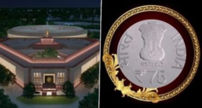 Centre to launch Rs 75 coin to mark new Parliament building’s inauguration