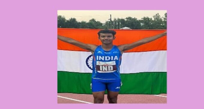 Odisha RFHPC’s Bapi Hansda becomes the first Indian to win a silver in the men’s 400m hurdles at the Asian Youth Athletics Championships 