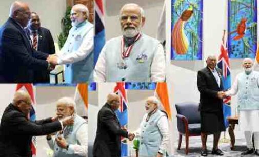 Fiji, Papua New Guinea recognise PM Modi’s ‘Global South’ advocacy with highest honours