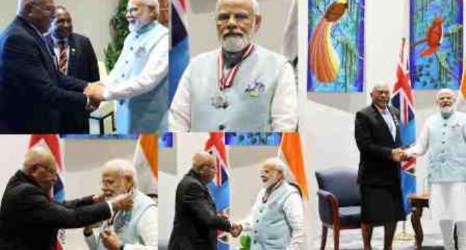 Fiji, Papua New Guinea recognise PM Modi’s ‘Global South’ advocacy with highest honours