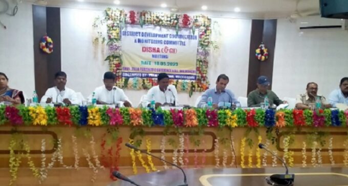 DISHA Meeting in Malkangiri Addresses Key Development Issues, Presided Over by Hon’ble MP Nabarangpur Ramesh Chandra Majhi