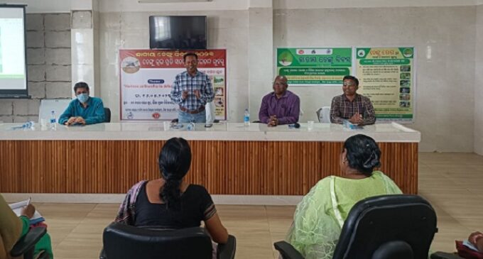 National Dengue Day Observed at DHH Malkangiri,Emphasizes Role of Asha and Anganwadi Workers