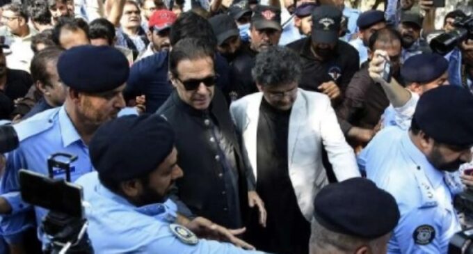 Ex-Pakistan PM Imran Khan arrested from outside Islamabad High Court