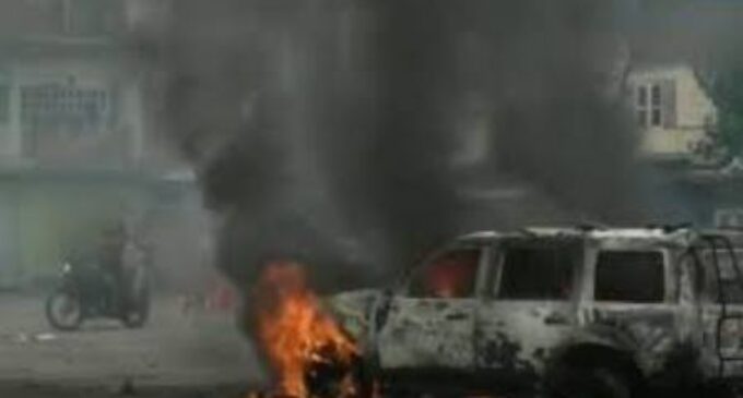 Manipur violence: Vehicles torched; schools, churches, houses set ablaze by protesting mob