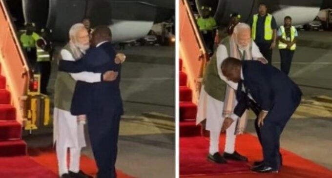 PM Modi receives warm welcome in Papua New Guinea as counterpart touches his feet