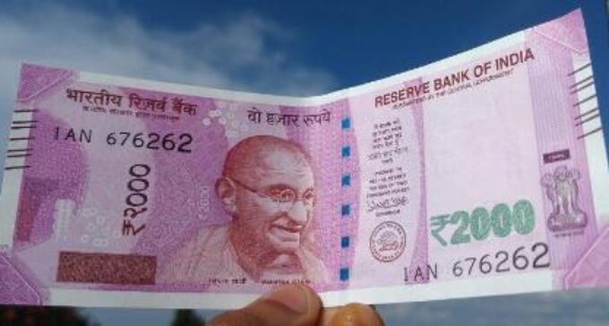 Rs 2000 note exchange begins today