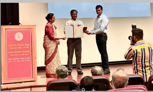 Pride for Odisha: KIIT University Asst. Professor Dr. K. Sony Reddy gets INSA’s ‘Medal for Young Scientist’