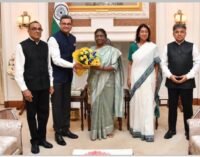 FICCI delegation led by Subhrakant Panda meets President of India