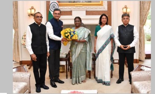 FICCI delegation led by Subhrakant Panda meets President of India