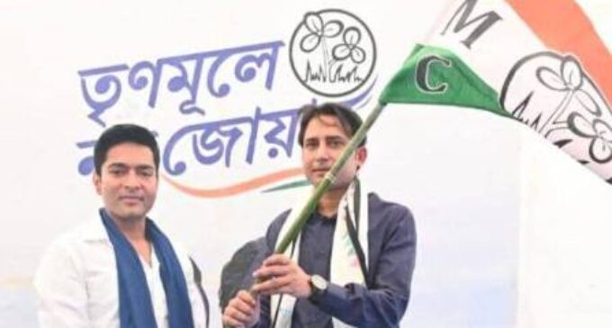 Bengal’s lone Congress MLA joins TMC