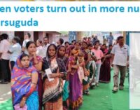 In Odisha’s Jharsuguda, women voters turn out in greater number to cast ballots