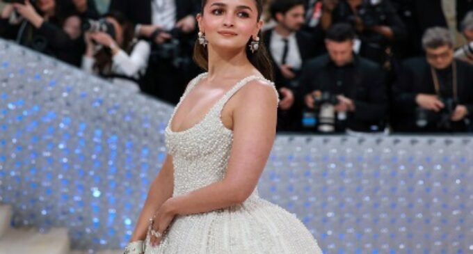 Alia Bhatt channels iconic Chanel bride at Met Gala debut in ‘made in India’ creation