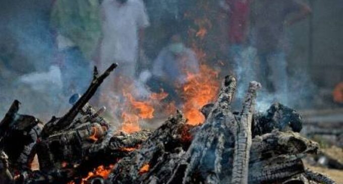 Man dies after jumping into funeral pyre of friend who succumbed to cancer