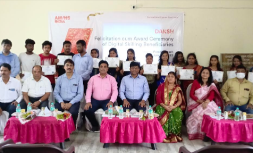 AM/NS India felicitates 143 upskilled youths successfully placed in reputed companies