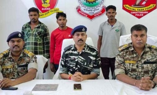 Three Cadre Maoists Surrender Before Sukma Police, Inspired by Government’s Surrender Policy