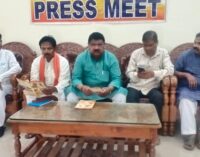 BJP’s Juel Oram Addresses Press Meet at Circuit House Malkangiri, Highlights  Development .