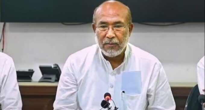 Biren Singh says won’t resign as Manipur Chief Minister amid big show of support