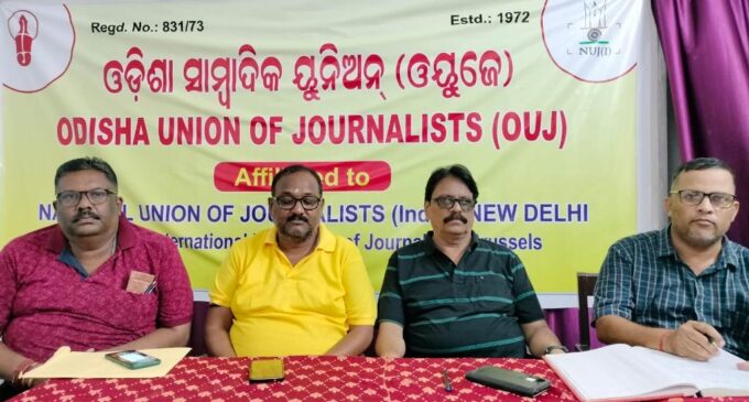 OUJ to intensify agitation across state over insurance and pension issues; calls for journalists’ unity