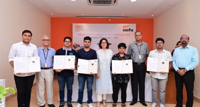 Inspiring Act: BIPF felicitates recipients of Prof Ghanashyam Dash Scholarship (PGDS) 2022