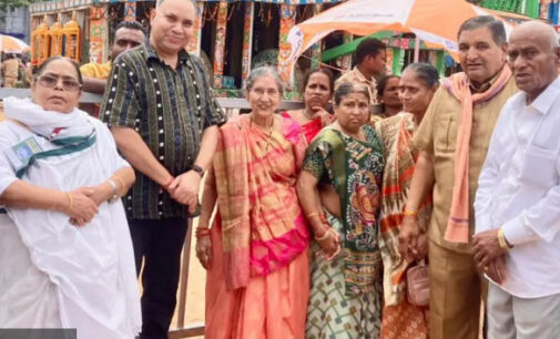 PM Narendra Modi’s wife Jashodaben visits Puri for darshan of Lord Jagannath