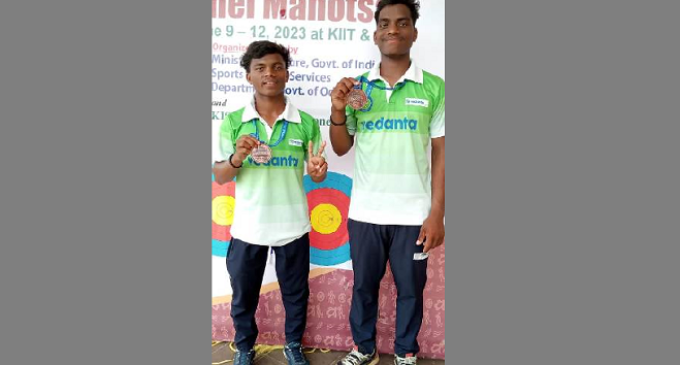 Students from Vedanta Aluminium’s Archery Initiative help Odisha shine at national meet